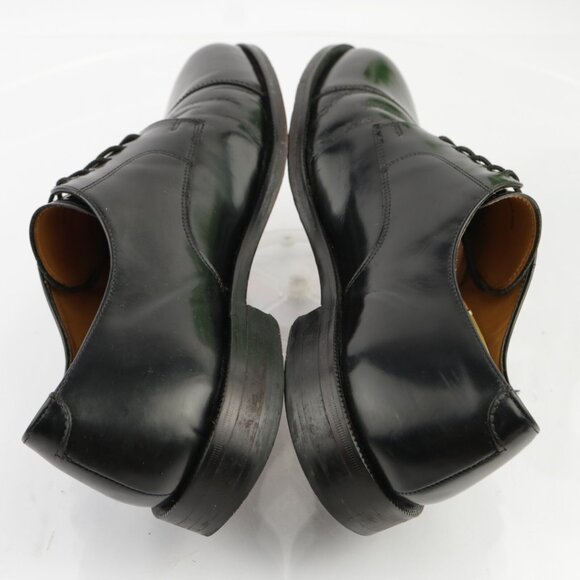 Cole Haan Mens Caldwell Oxford Size 10 D Black Leather Cap Toe Derby Dress Shoes main image 12